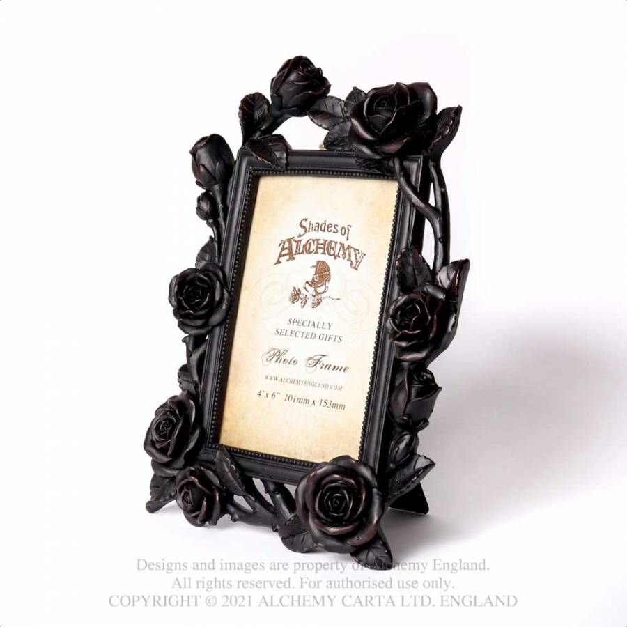 Alchemy - Rose & Vine (6x4") Picture frame - Black